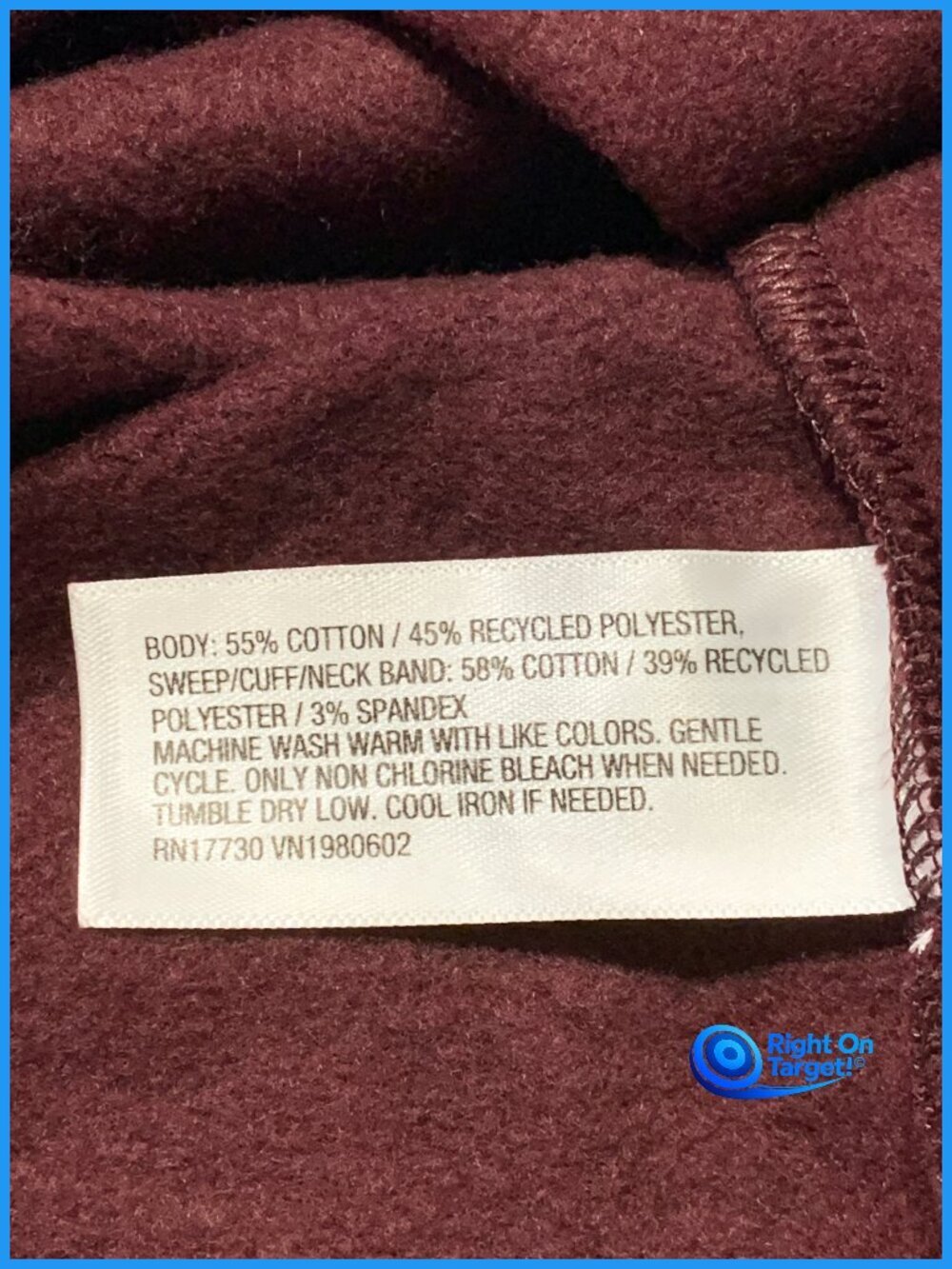 Medium - Mens Pullover Sweatshirt - Goodfellow Co - Pomegranate Red - Picture 6 of 7